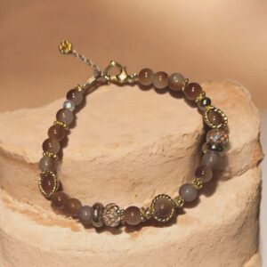 Armband Bruin Goud